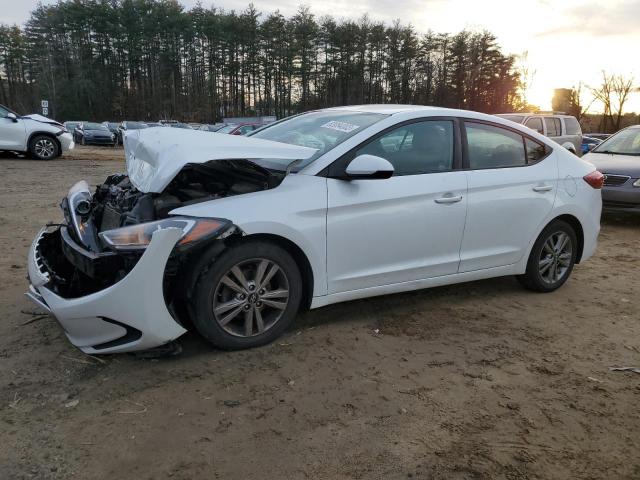 5NPD84LF2HH169159 - 2017 HYUNDAI ELANTRA SE WHITE photo 1