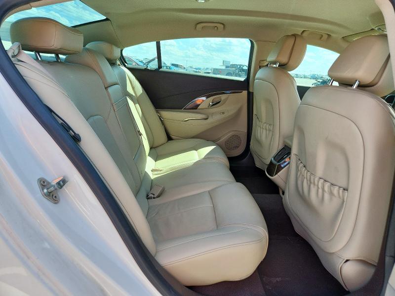 1G4GB5G3XEF306497 - 2014 BUICK LACROSSE WHITE photo 10