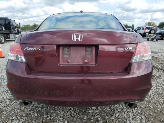 1HGCP36899A041470 - 2009 HONDA ACCORD EXL BURGUNDY photo 6
