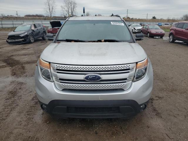 1FM5K8D87FGA32518 - 2015 FORD EXPLORER XLT SILVER photo 5