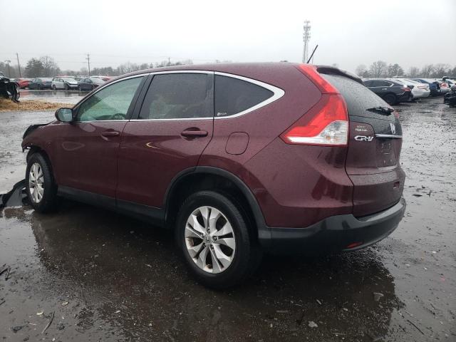 5J6RM3H58CL009068 - 2012 HONDA CR-V EX BURGUNDY photo 2