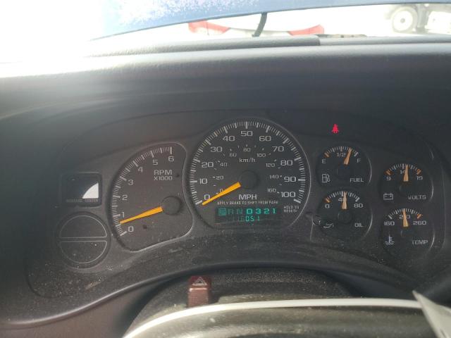 2GCEC19TXY1261135 - 2000 CHEVROLET SILVERADO C1500 BLUE photo 9