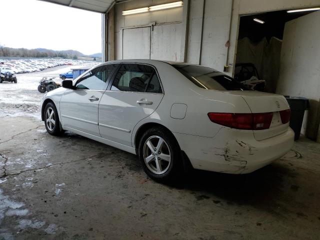 1HGCM56795A188569 - 2005 HONDA ACCORD EX WHITE photo 2