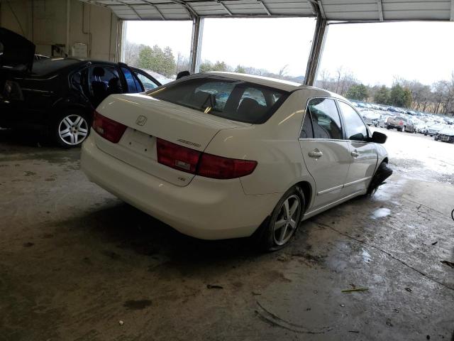 1HGCM56795A188569 - 2005 HONDA ACCORD EX WHITE photo 3