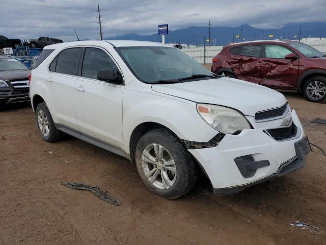 2GNALBEK9C1300895 - 2012 CHEVROLET EQUINOX LS თეთრი ფოტო 4