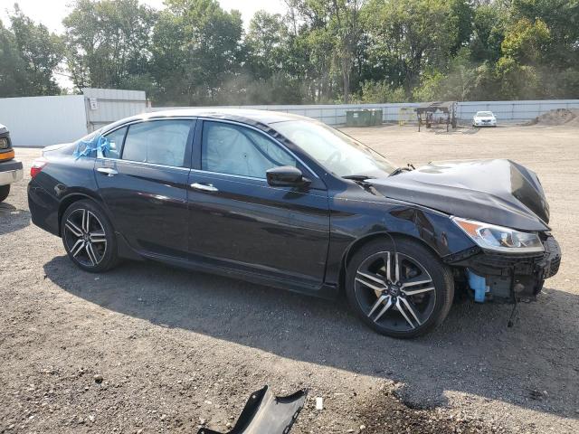 1HGCR2F59HA030395 - 2017 HONDA ACCORD SPORT 黑色 照片 4