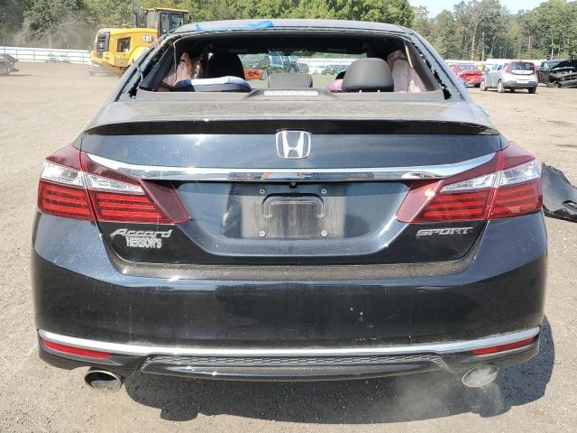 1HGCR2F59HA030395 - 2017 HONDA ACCORD SPORT 黑色 照片 6