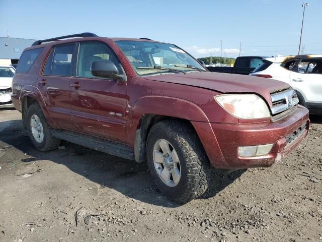 JTEBU14R758029009 - 2005 TOYOTA 4RUNNER SR5 BURGUNDY photo 4