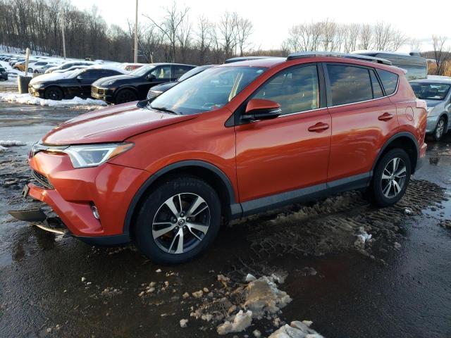 2T3RFREV5GW452577 - 2016 TOYOTA RAV4 XLE ORANGE photo 1