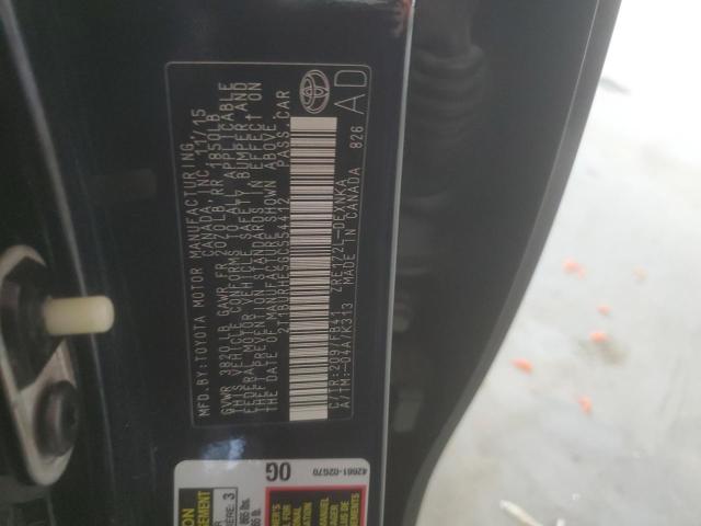 2T1BURHE5GC554412 - 2016 TOYOTA COROLLA L 黑色 照片 13