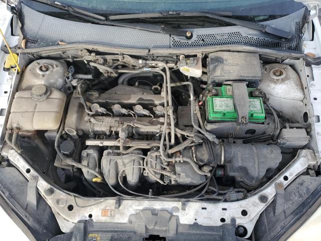 1FAFP34N67W147661 - 2007 FORD FOCUS ZX4 WHITE photo 11