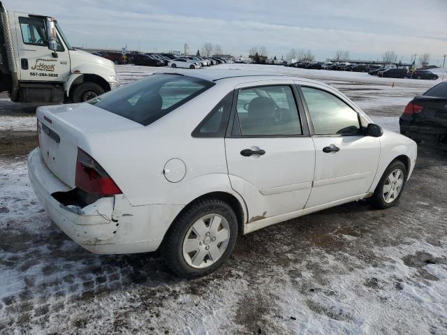 1FAFP34N67W147661 - 2007 FORD FOCUS ZX4 WHITE photo 3