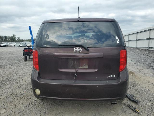 JTLKE50E081046845 - 2008 TOYOTA SCION XB 勃艮第红 照片 6