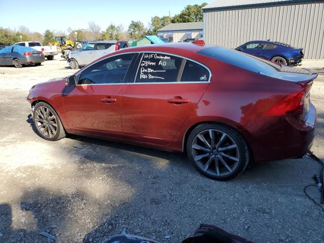 YV149MFM7F1343328 - 2015 VOLVO S60 PLATINUM RED photo 2