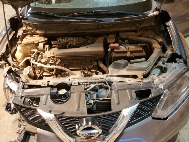 KNMAT2MV1GP678951 - 2016 NISSAN ROGUE S GRAY photo 12