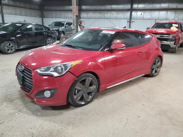 KMHTC6AE9FU240971 - 2015 HYUNDAI VELOSTER TURBO RED photo 1