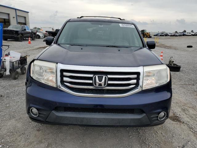 5FNYF4H40EB038210 - 2014 HONDA PILOT EX BLUE photo 5