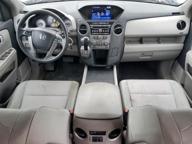 5FNYF4H40EB038210 - 2014 HONDA PILOT EX BLUE photo 8