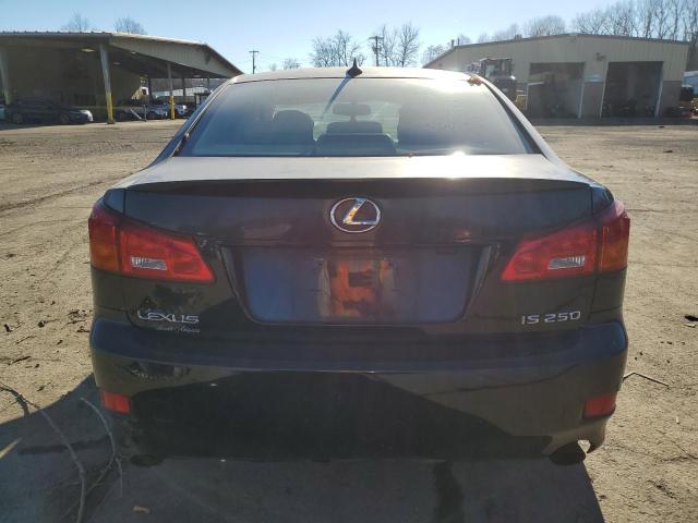 JTHBK262275040700 - 2007 LEXUS IS 250 BLACK photo 6