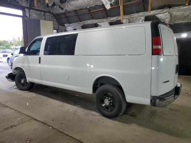 1GAZG1FG4E1187749 - 2014 CHEVROLET EXPRESS G3 LT WHITE photo 2