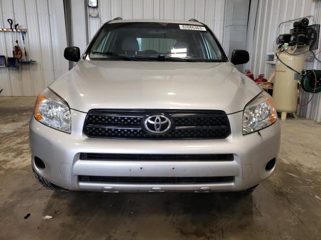 JTMBD33V585201302 - 2008 TOYOTA RAV4 SILVER photo 5