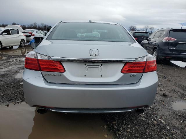 1HGCR3F85DA010591 - 2013 HONDA ACCORD EXL SILVER photo 6