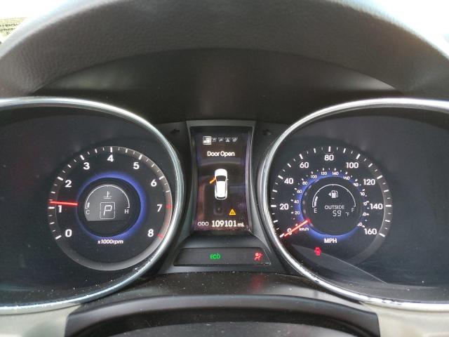 5XYZW3LA6DG009927 - 2013 HYUNDAI SANTA FE SPORT Սպիտակ լուսանկար 9