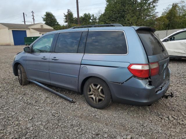 5FNRL38795B105808 - 2005 HONDA ODYSSEY EXL 蓝色 照片 2