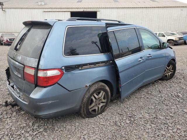 5FNRL38795B105808 - 2005 HONDA ODYSSEY EXL 蓝色 照片 3