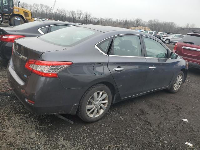 3N1AB7AP3DL756291 - 2013 NISSAN SENTRA S GRAY photo 3