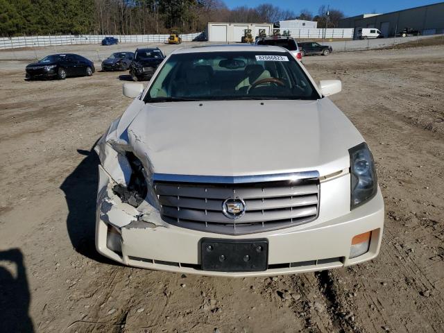 1G6DP567250157568 - 2005 CADILLAC CTS HI FEATURE V6 WHITE photo 5