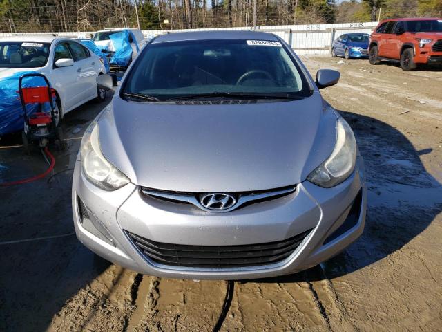 5NPDH4AE4GH684169 - 2016 HYUNDAI ELANTRA SE SILVER photo 5