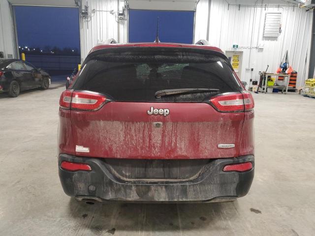 1C4PJLCBXFW585301 - 2015 JEEP CHEROKEE LATITUDE RED photo 6