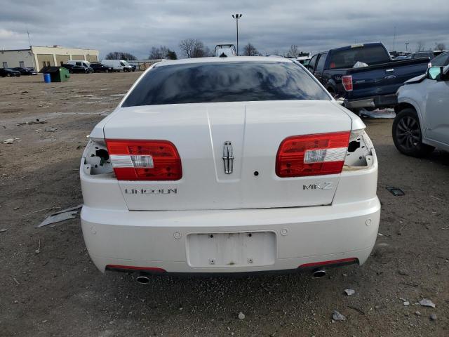 3LNHM26T29R607899 - 2009 LINCOLN MKZ WHITE photo 6