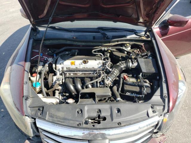 1HGCP2F83CA195724 - 2012 HONDA ACCORD EXL 勃艮第红 照片 11