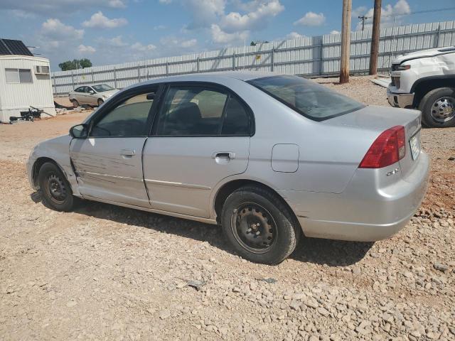 1HGES16533L006405 - 2003 HONDA CIVIC LX ვერცხლისფერი ფოტო 2