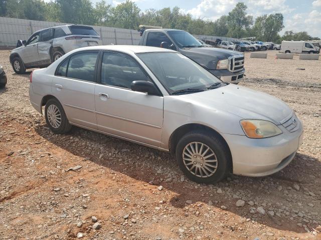 1HGES16533L006405 - 2003 HONDA CIVIC LX ვერცხლისფერი ფოტო 4