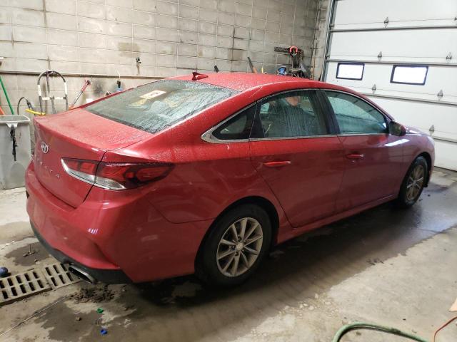 5NPE24AF7JH625963 - 2018 HYUNDAI SONATA SE RED photo 3