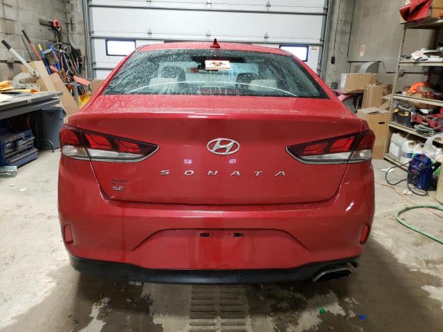 5NPE24AF7JH625963 - 2018 HYUNDAI SONATA SE RED photo 6