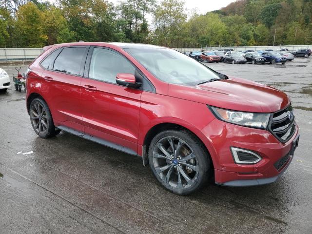2FMTK4APXFBB71755 - 2015 FORD EDGE SPORT წითელი ფოტო 4