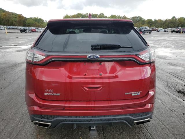 2FMTK4APXFBB71755 - 2015 FORD EDGE SPORT წითელი ფოტო 6