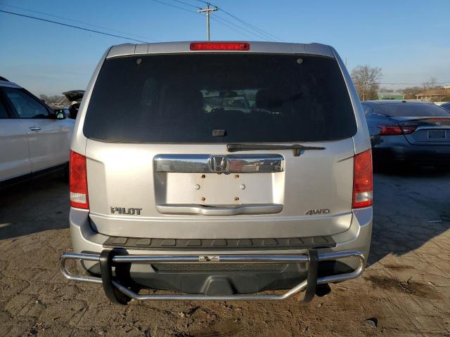 5FNYF4H64CB036510 - 2012 HONDA PILOT EXL SILVER photo 6