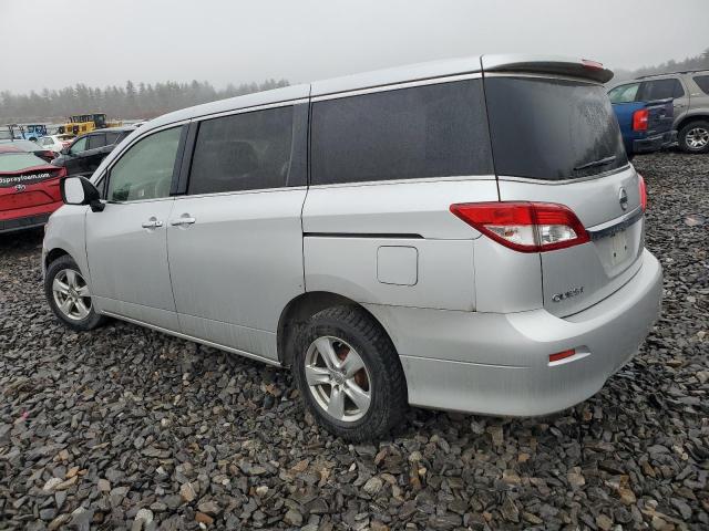 JN8AE2KP3F9122002 - 2015 NISSAN QUEST S SILVER photo 2