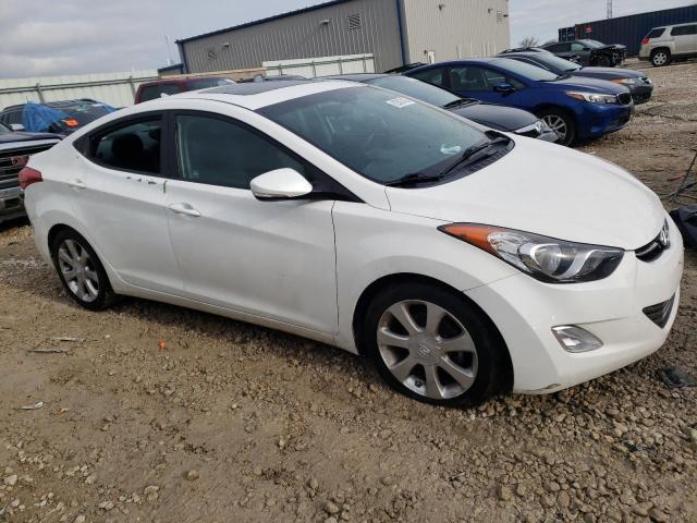 5NPDH4AE3DH296040 - 2013 HYUNDAI ELANTRA GLS WHITE photo 4