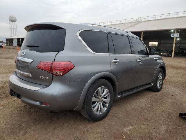 JN8AZ2NF9F9570736 - 2015 INFINITI QX80 GRAY photo 3