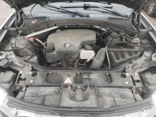 5UXWX9C59D0A32888 - 2013 BMW X3 XDRIVE28I GRAY photo 12