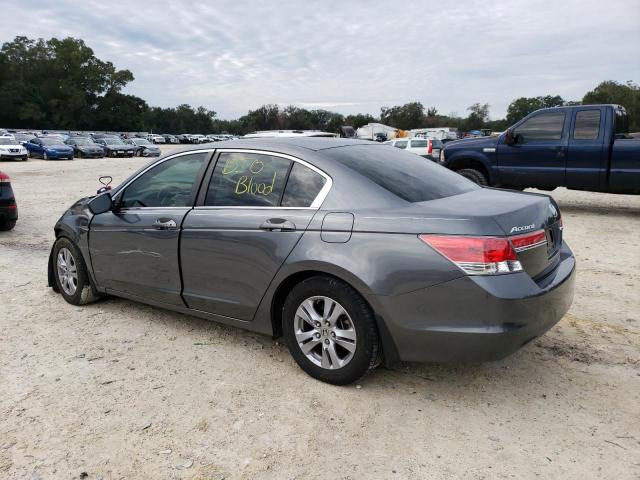 1HGCP2F6XCA185318 - 2012 HONDA ACCORD SE GRAY photo 2