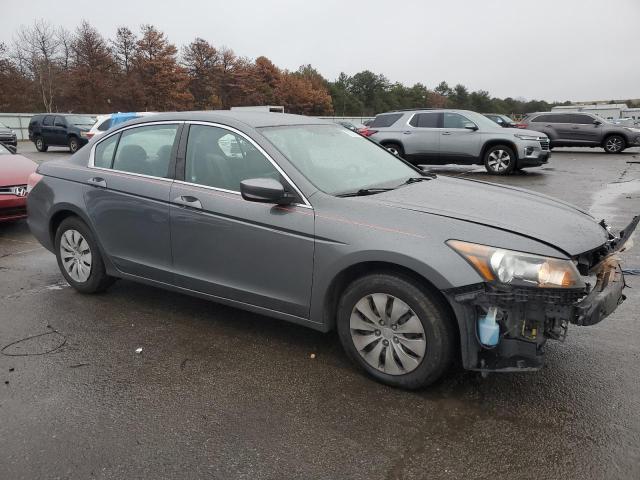 1HGCP2F34CA063348 - 2012 HONDA ACCORD LX GRAY photo 4