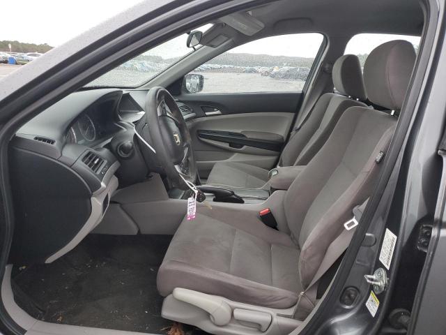 1HGCP2F34CA063348 - 2012 HONDA ACCORD LX GRAY photo 7