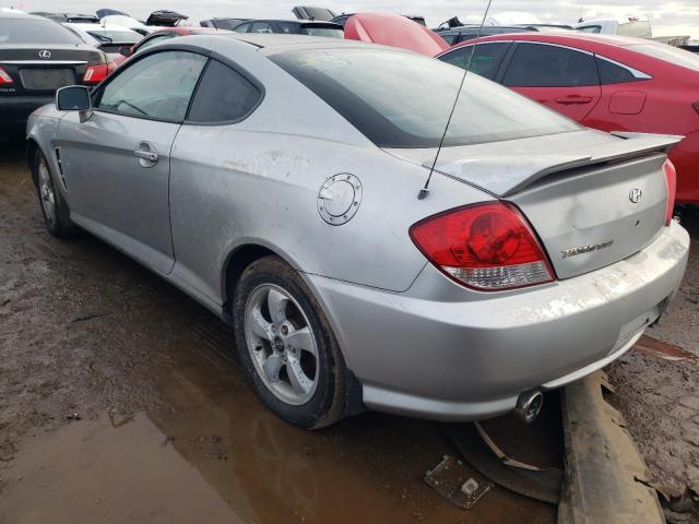 KMHHM65D86U213328 - 2006 HYUNDAI TIBURON GS SILVER photo 2